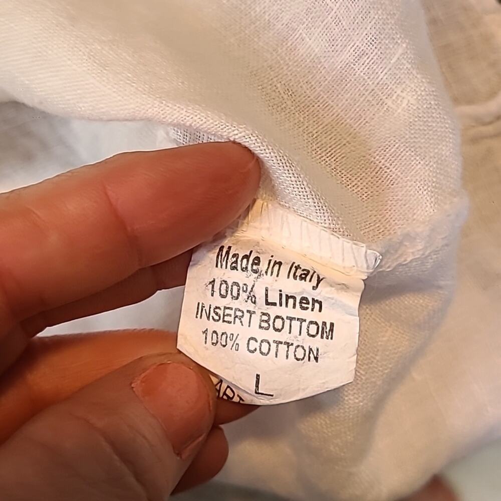 Terzo Millenio linen blouse - Picture 7 of 8